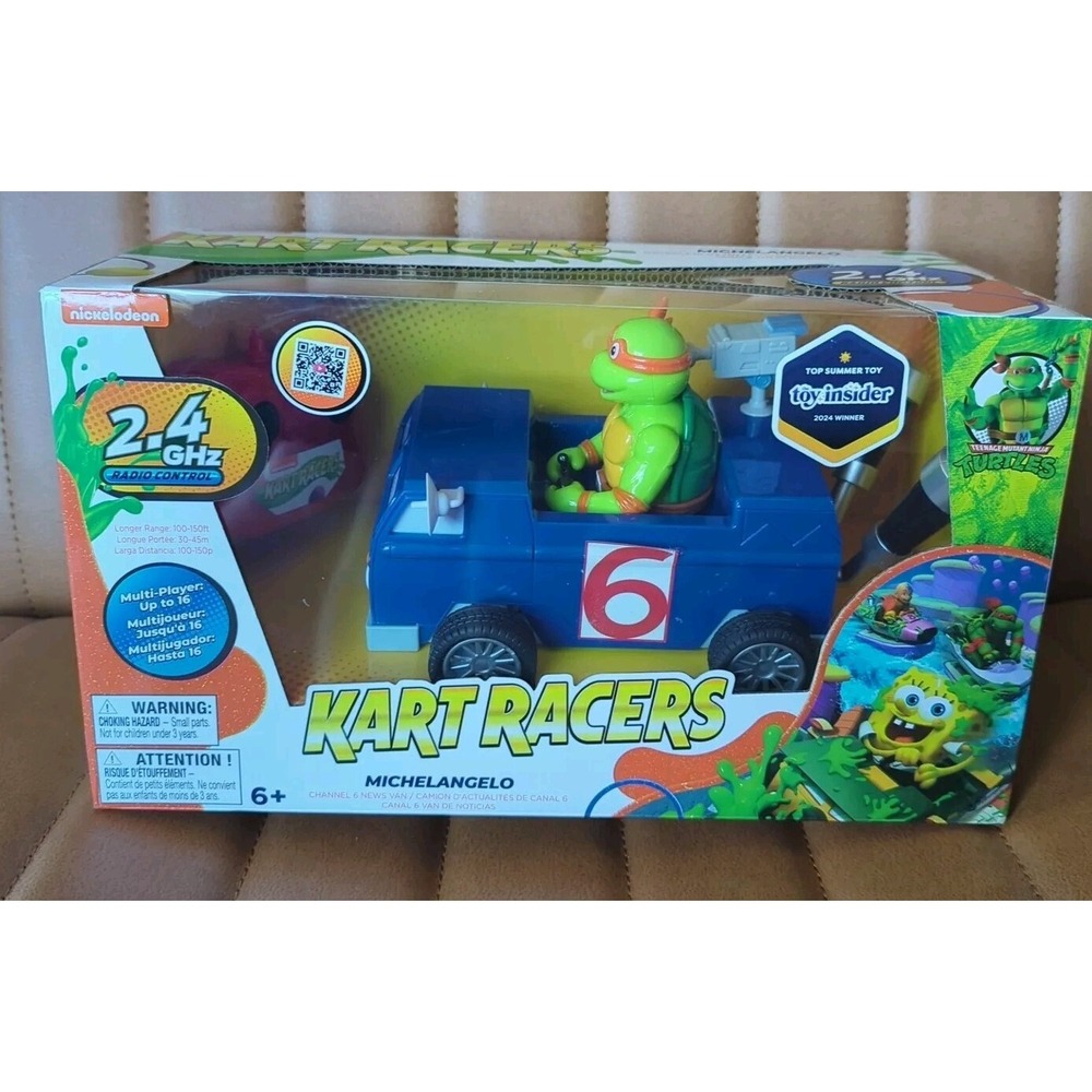 Nickelodeon Kart Racers R/C (2.4GHz)‎ TMNT Michelangelo Channel Six